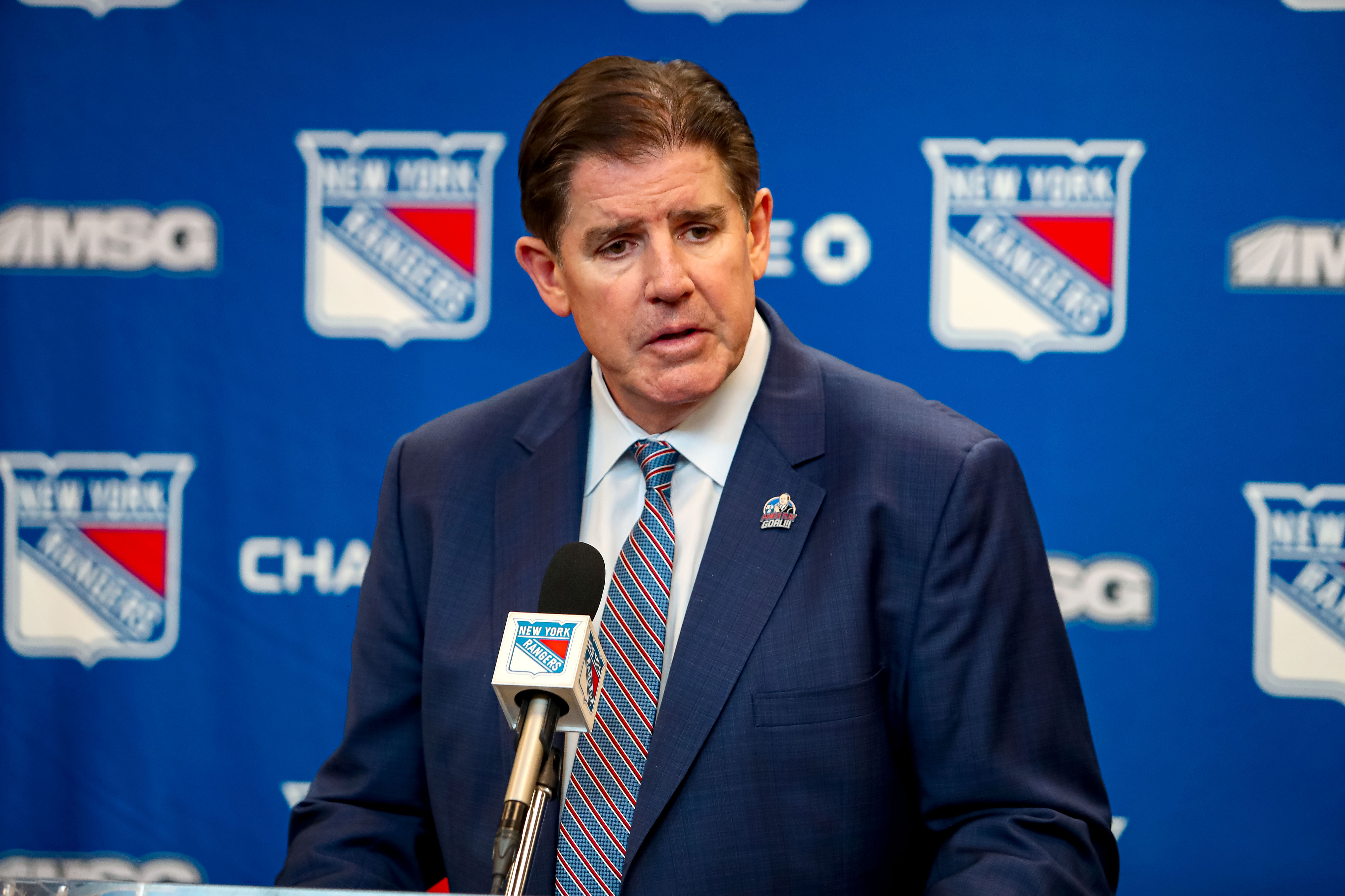 Rangers fired Peter Laviolette - Source: Imagn